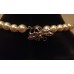 Glass pearl necklace